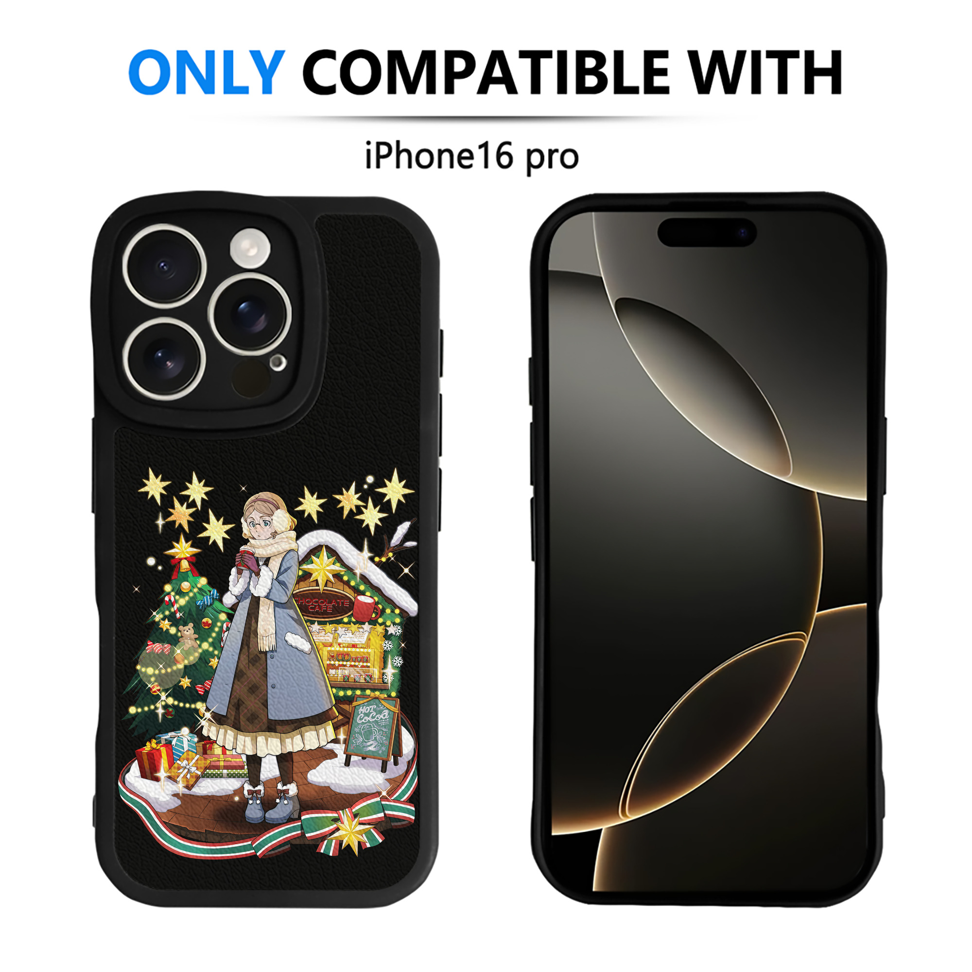 （画像用） 文豪ストレイドッグス Bungo Stray Dogs 【iPhone 16シリーズ対応】シリコンスマホケース（レザー調） 材質：シリコン